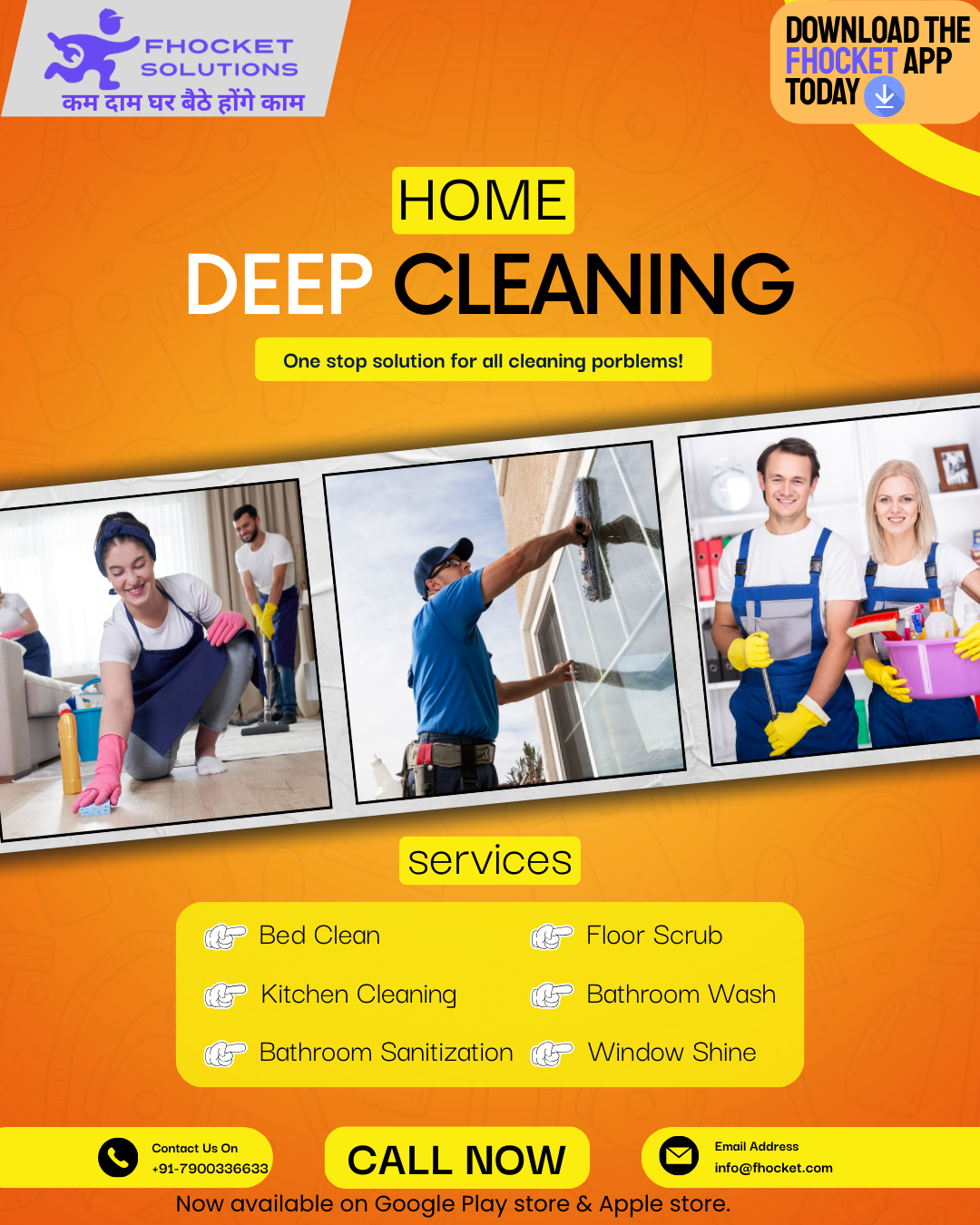 Deep cleaning services 