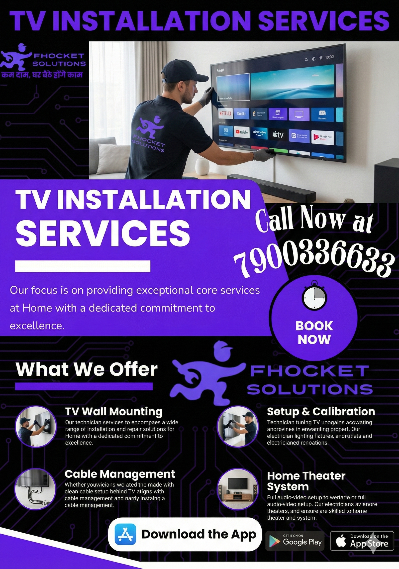 TV Repair Near Me at Home Service Booking